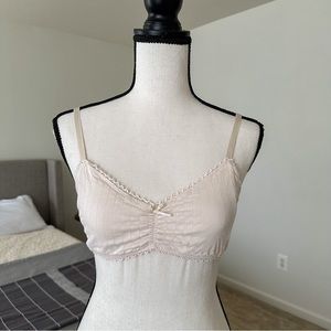 🌸 SPELL 🌸 Lana Organic Cotton Bralette MEDIUM